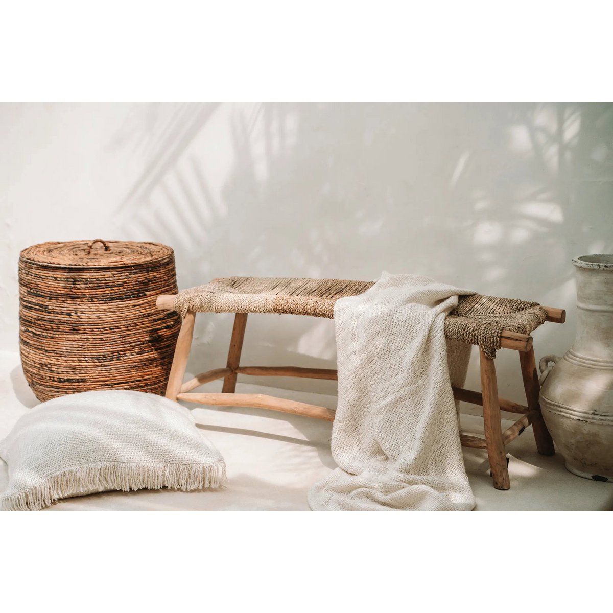 The Oh My Gee Kussenhoes - Crème - 60x60 - Kussen - BUVV Home