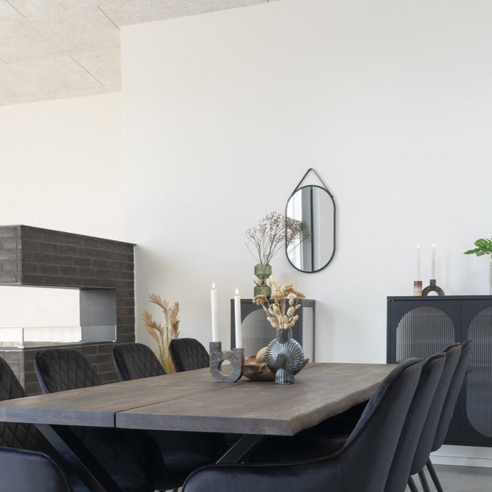 Trapani Spiegel Zwart - Spiegel - BUVV Home