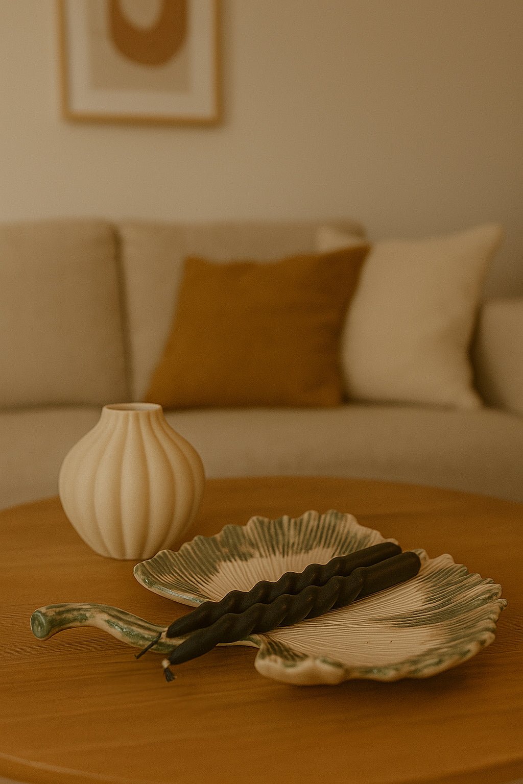 Twisted Candles Black - Set van 2 - Kaars - BUVV Home