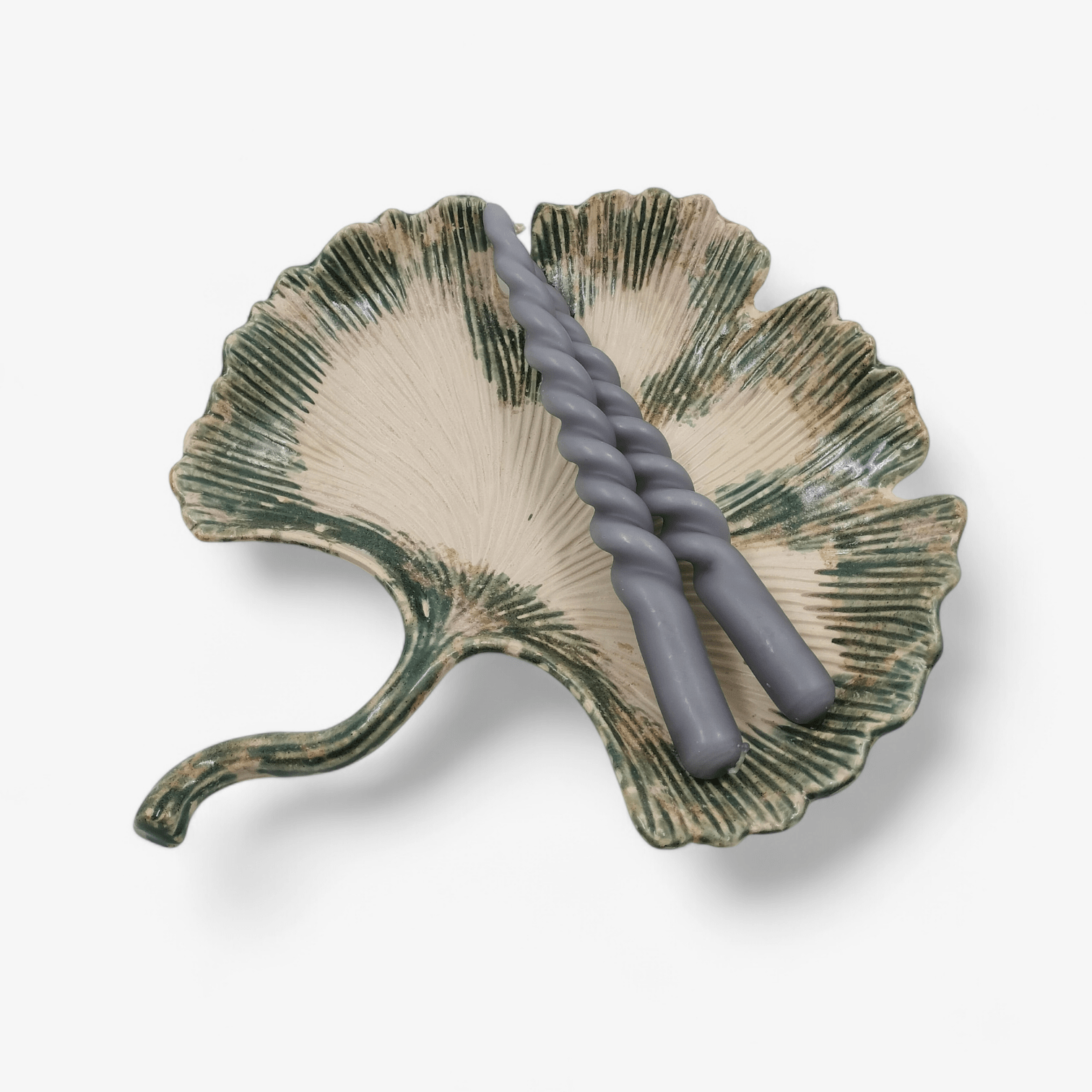 Twisted Candles Lavender Grey - Set van 2 - BUVV Home