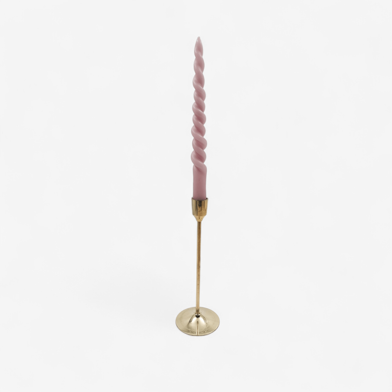 Twisted Candles Vintage Pink - Set van 2 - BUVV Home