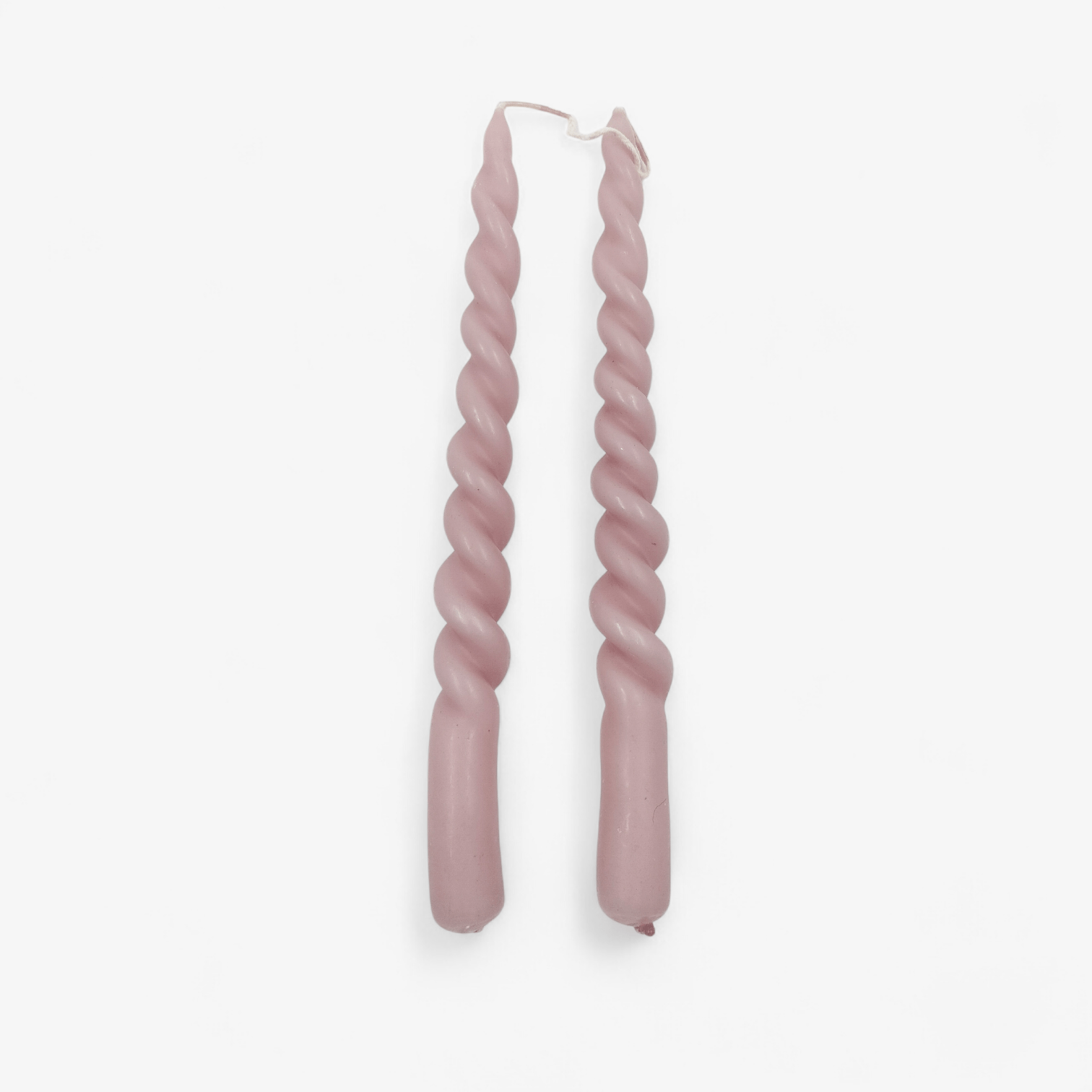 Twisted Candles Vintage Pink - Set van 2 - BUVV Home