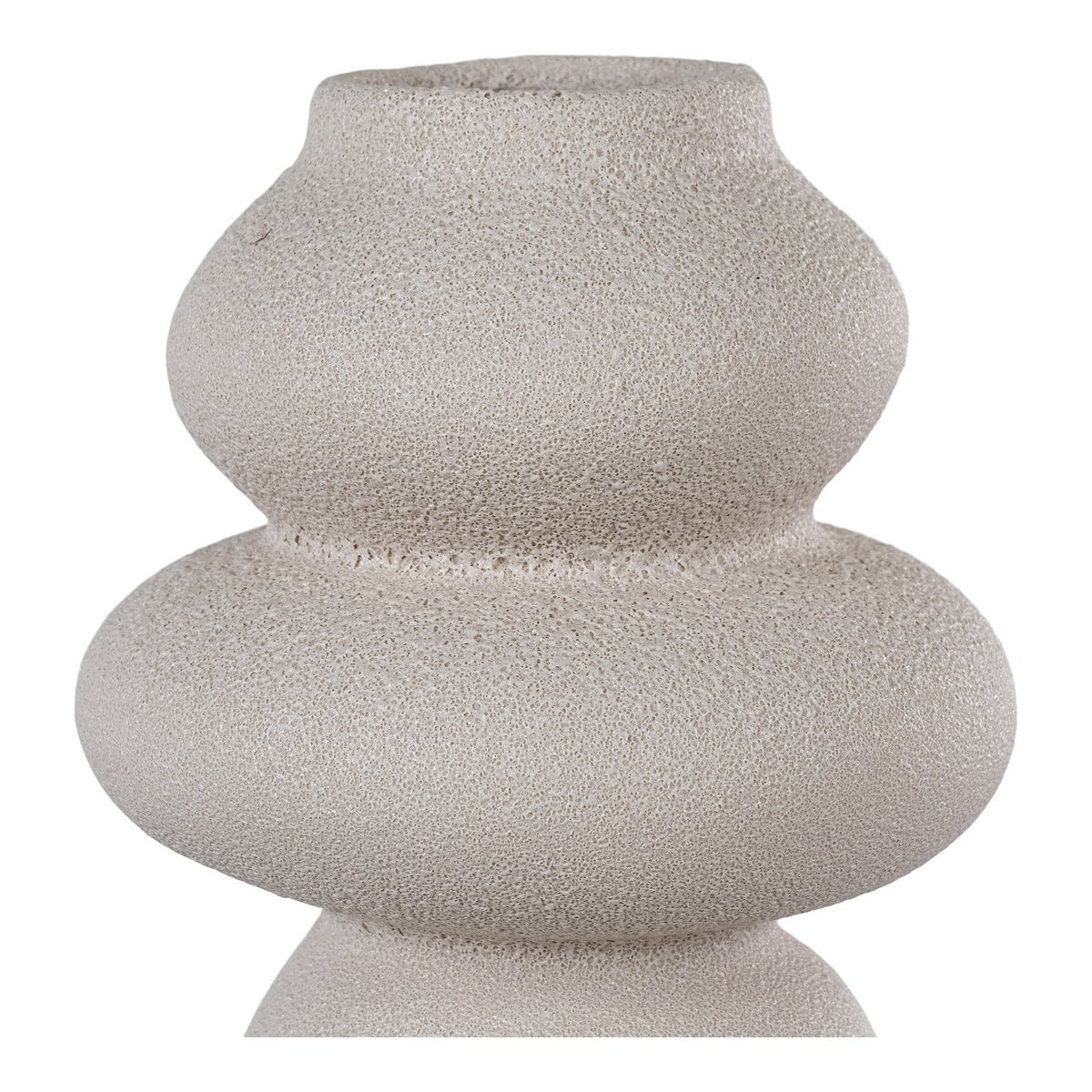 Vaas Beige Steengoed - Vaas - BUVV Home