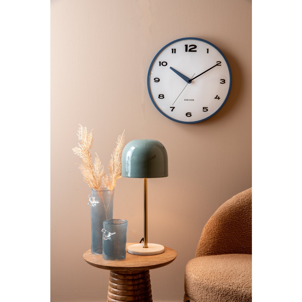 Vaas Bird on Branch Groot - Vaas - BUVV Home