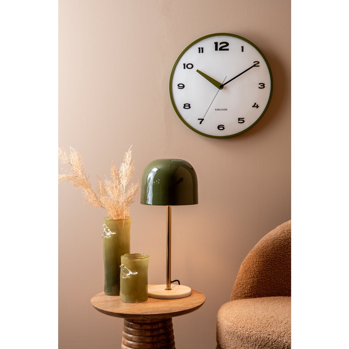 Vaas Bird on Branch Groot - Vaas - BUVV Home