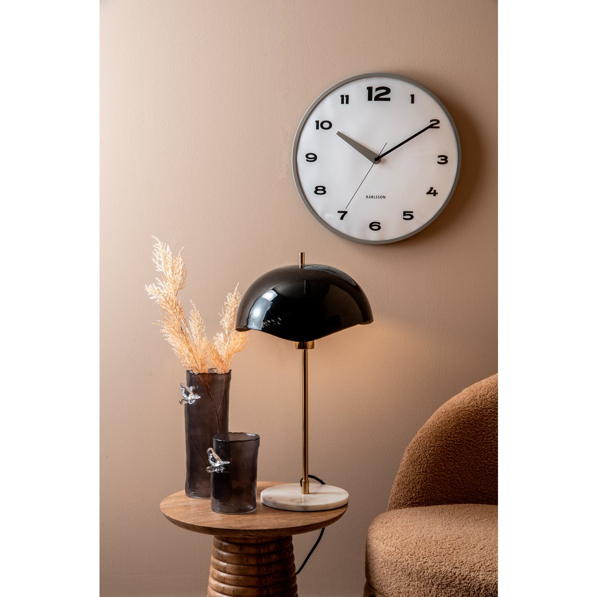 Vaas Bird on Branch Groot - Vaas - BUVV Home