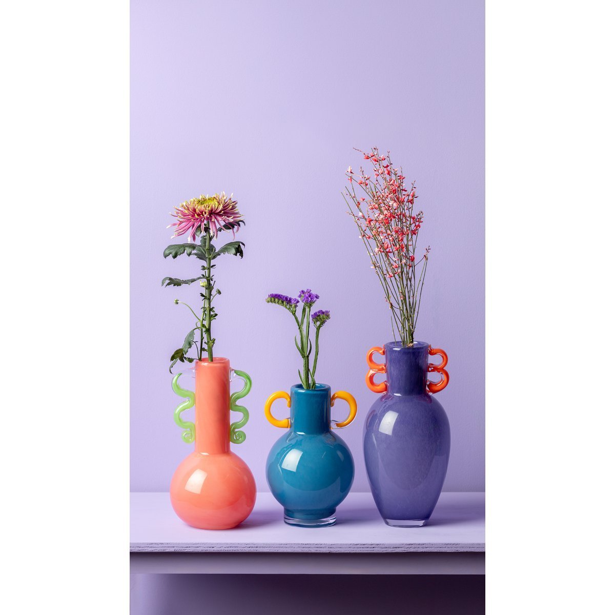 Vaas Fiesta Groot - Paars - Vaas - BUVV Home