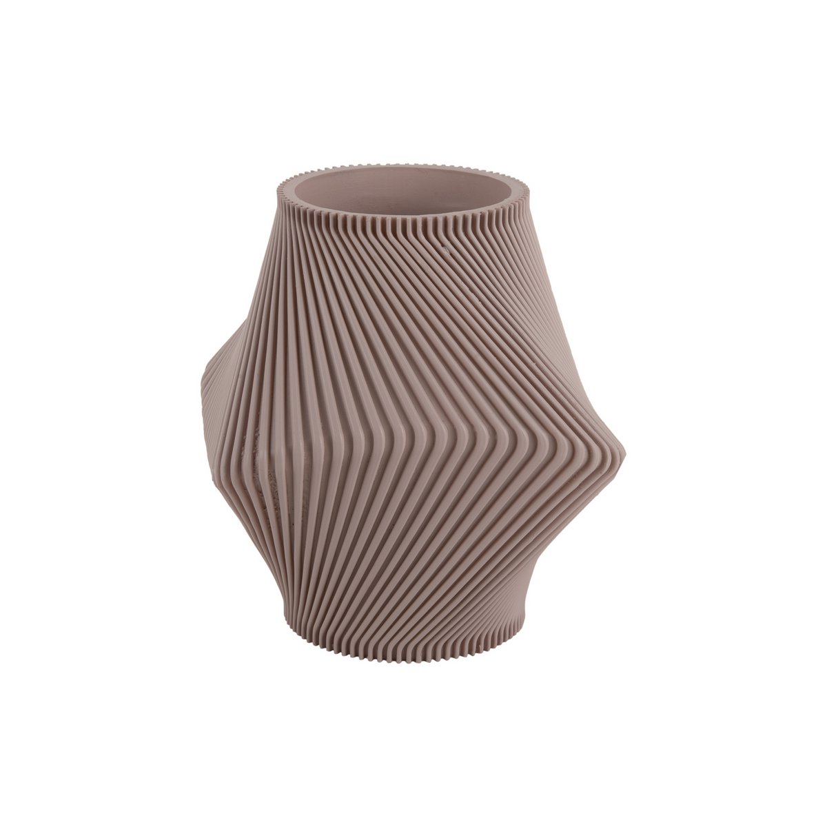 Vaas Gedraaid Rib - Grijs - Vaas - BUVV Home