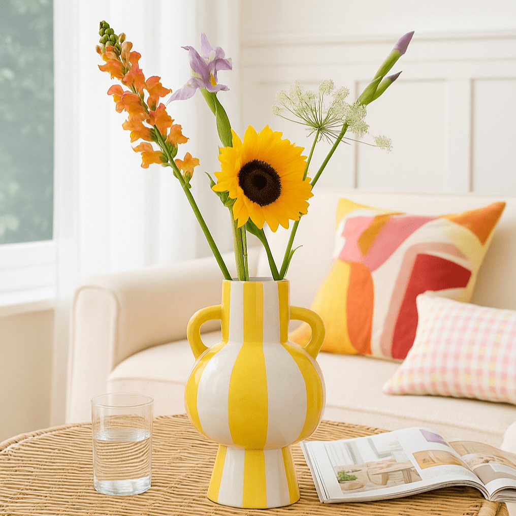 Vaas Stripe Yellow - Vaas - BUVV Home