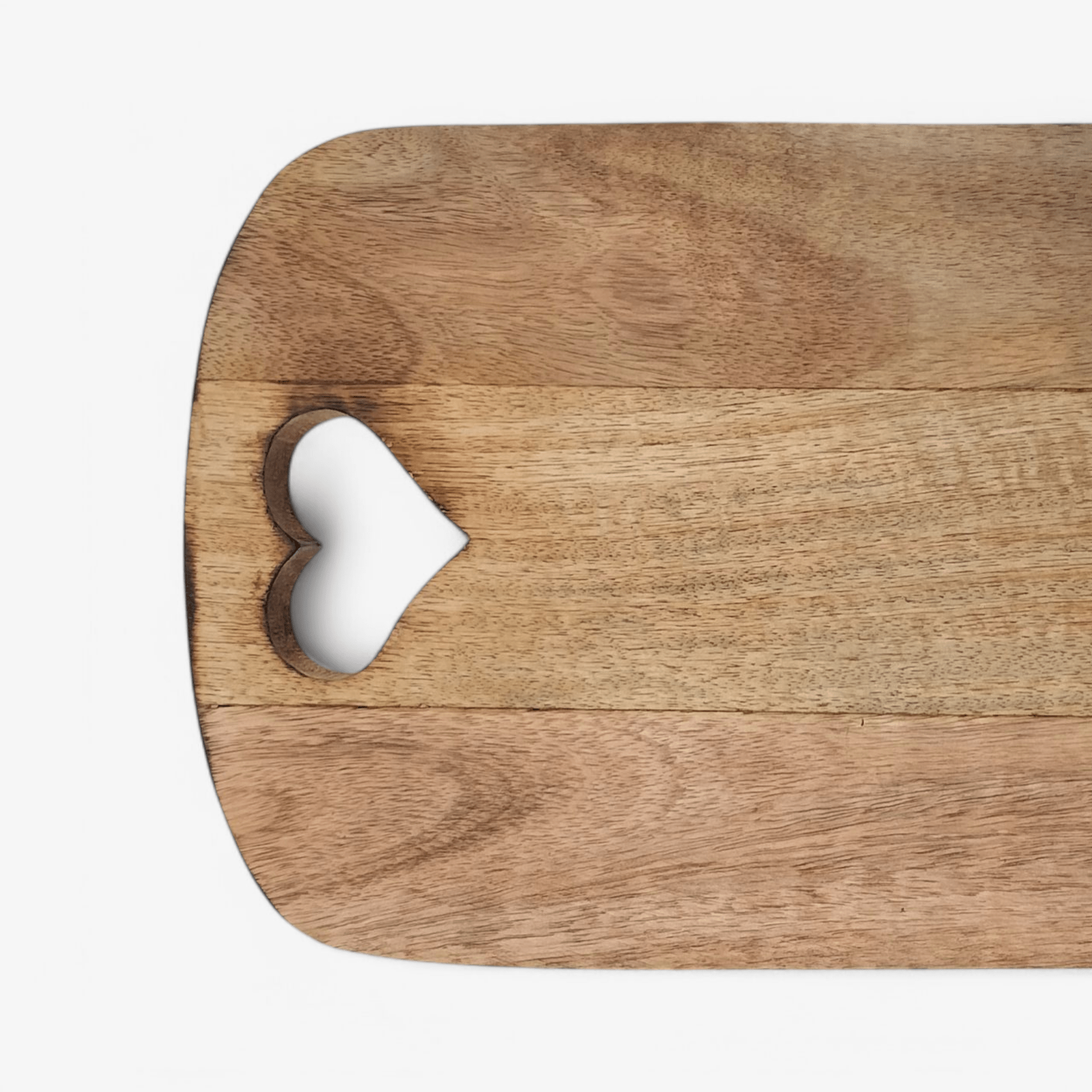 Vierkanten Snijplank van Mango Hout – 30 cm - Snijplank - BUVV Home