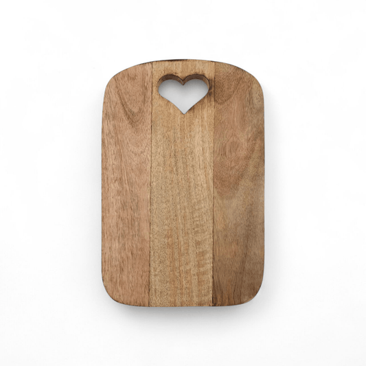 Vierkanten Snijplank van Mango Hout – 30 cm - Snijplank - BUVV Home