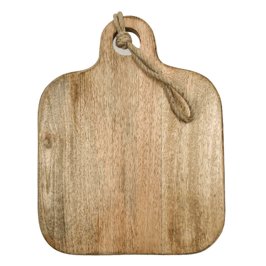 Vierkanten Snijplank van Mango Hout – 40 cm - Snijplank - BUVV Home