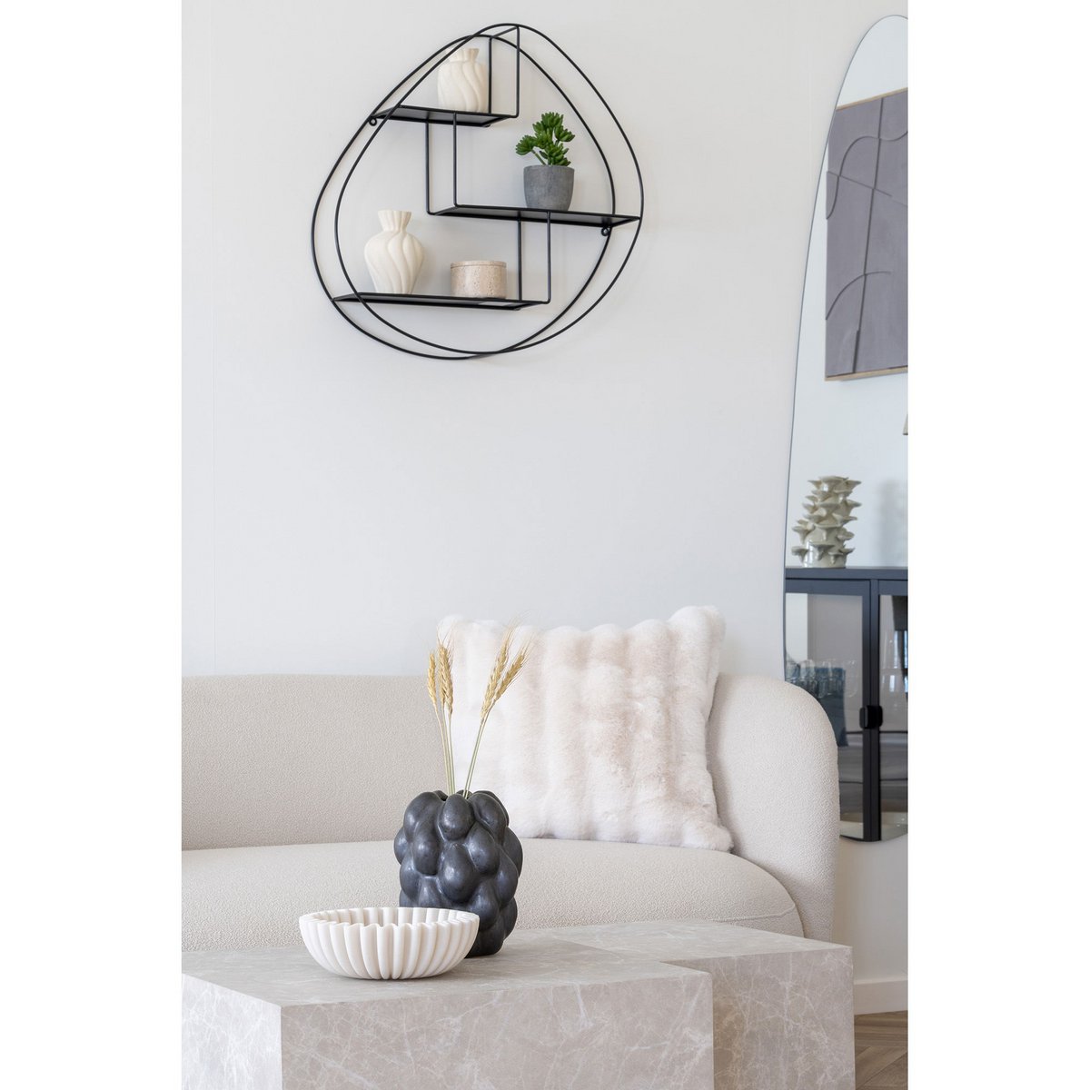 Voorraadpot Naturel Travertijn - Operbergpot - BUVV Home