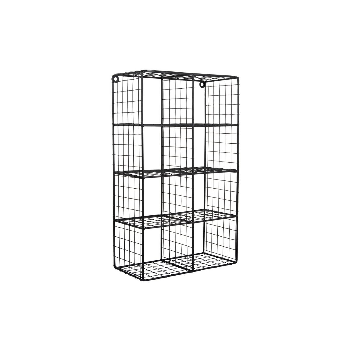 Wandrek Reja Compartimenten Zwart - Wandrek - BUVV Home