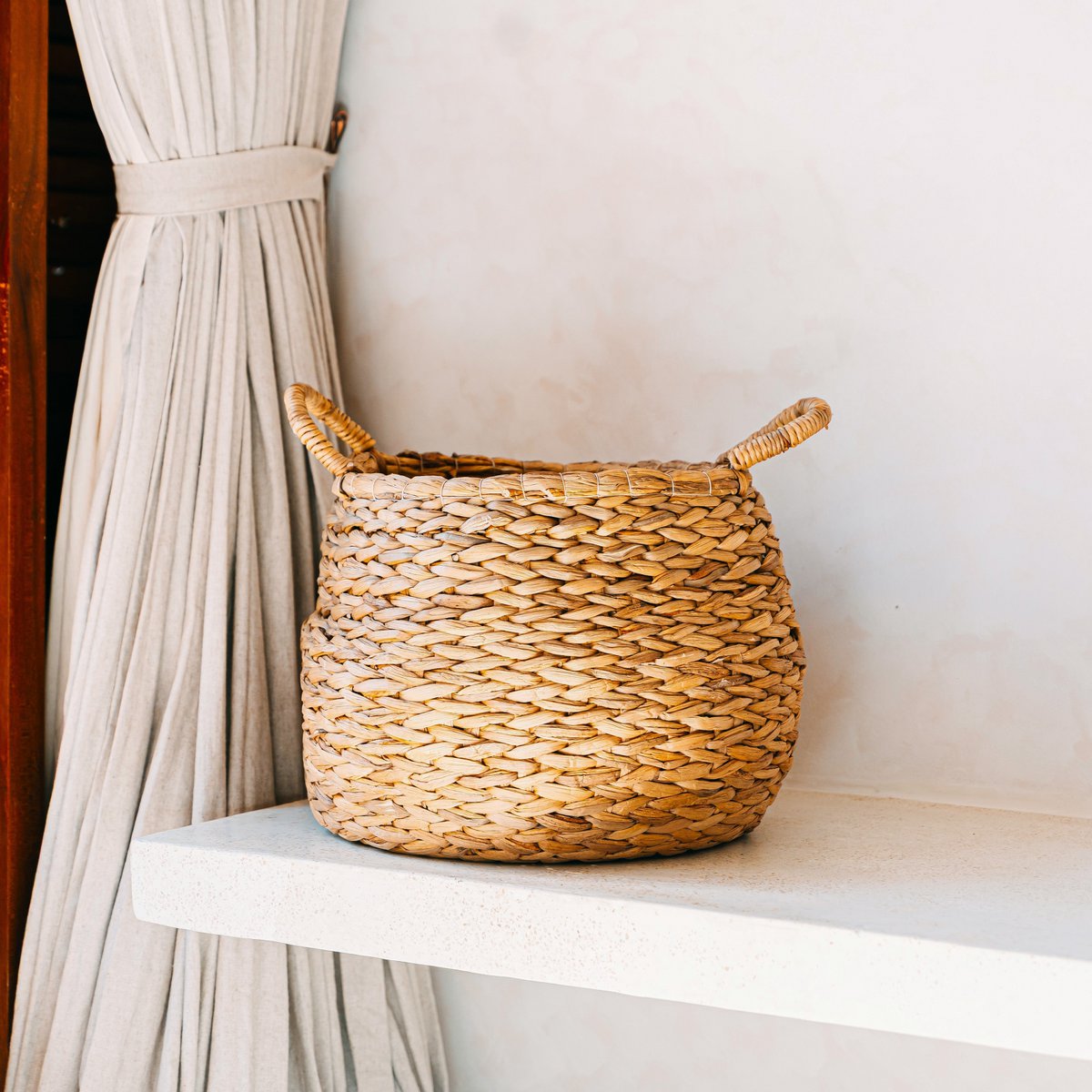 Wasmand Citra Geweven Rond - Mand - BUVV Home