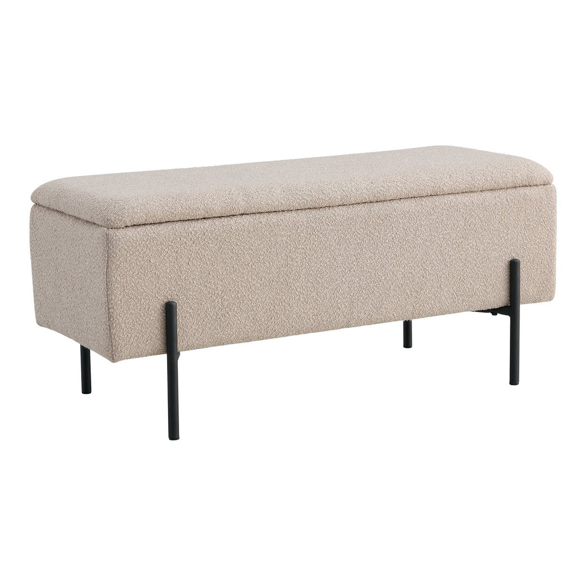 Watford Bank Beige Bouclé - Bank - BUVV Home