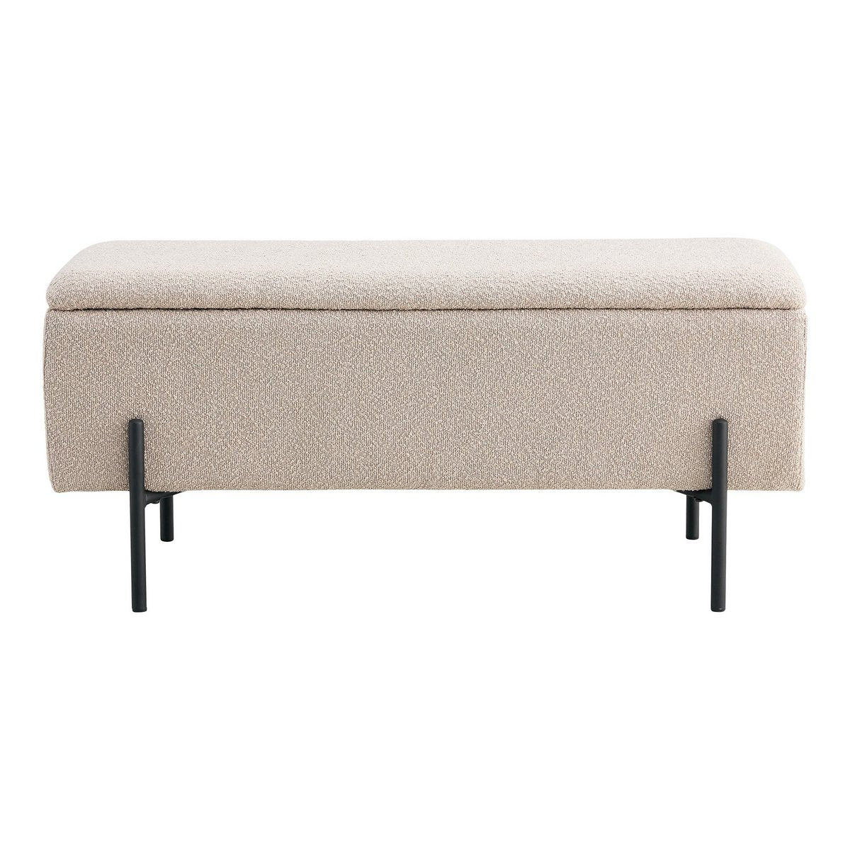 Watford Bank Beige Bouclé - Bank - BUVV Home