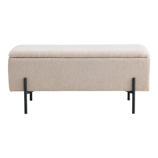 Watford Bank Beige Bouclé - Bank - BUVV Home
