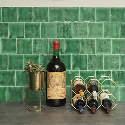 Wijnrek Honingraat Goud - Wijnrek - BUVV Home