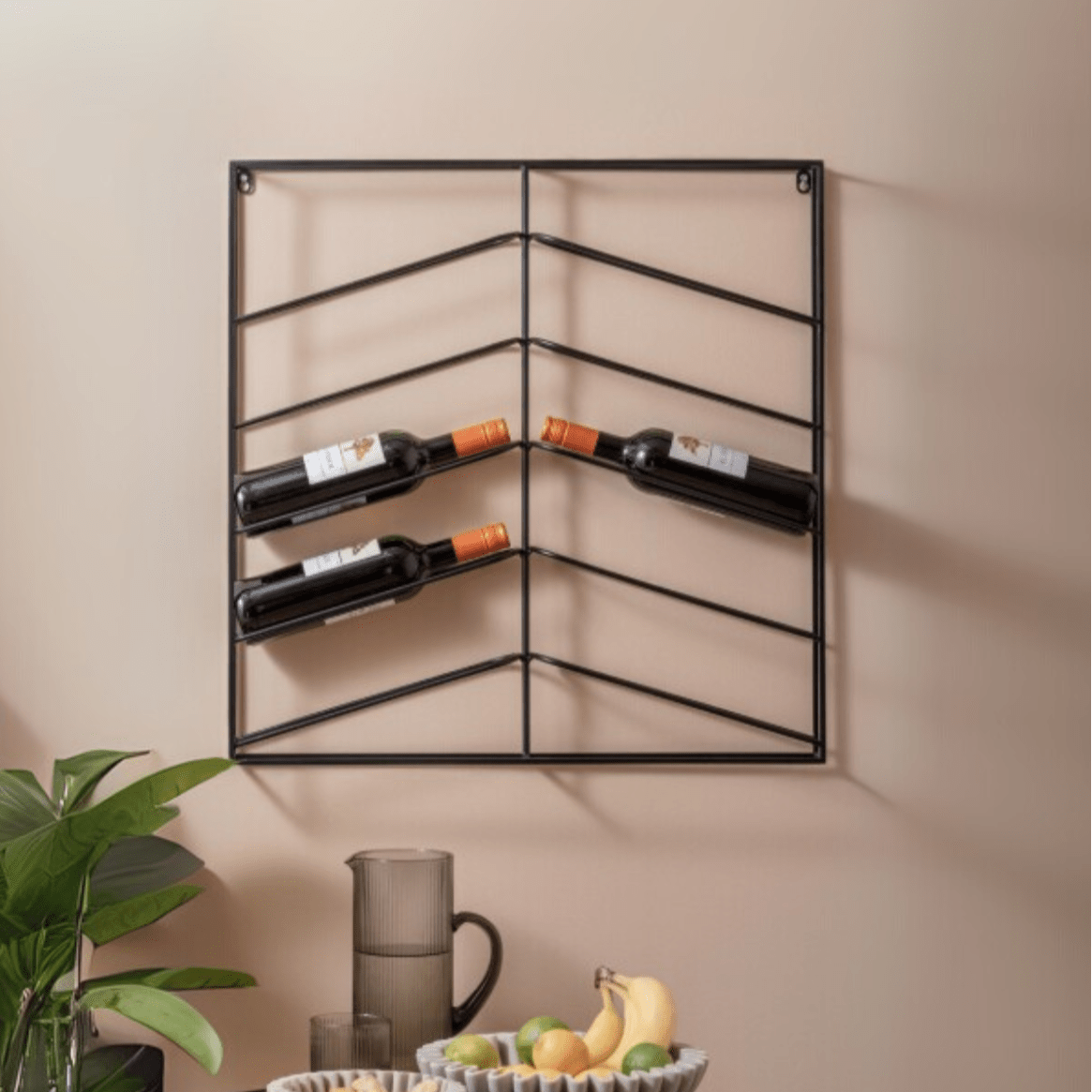 Wijnrekdoos Essence Zwart - Wijnrek - BUVV Home