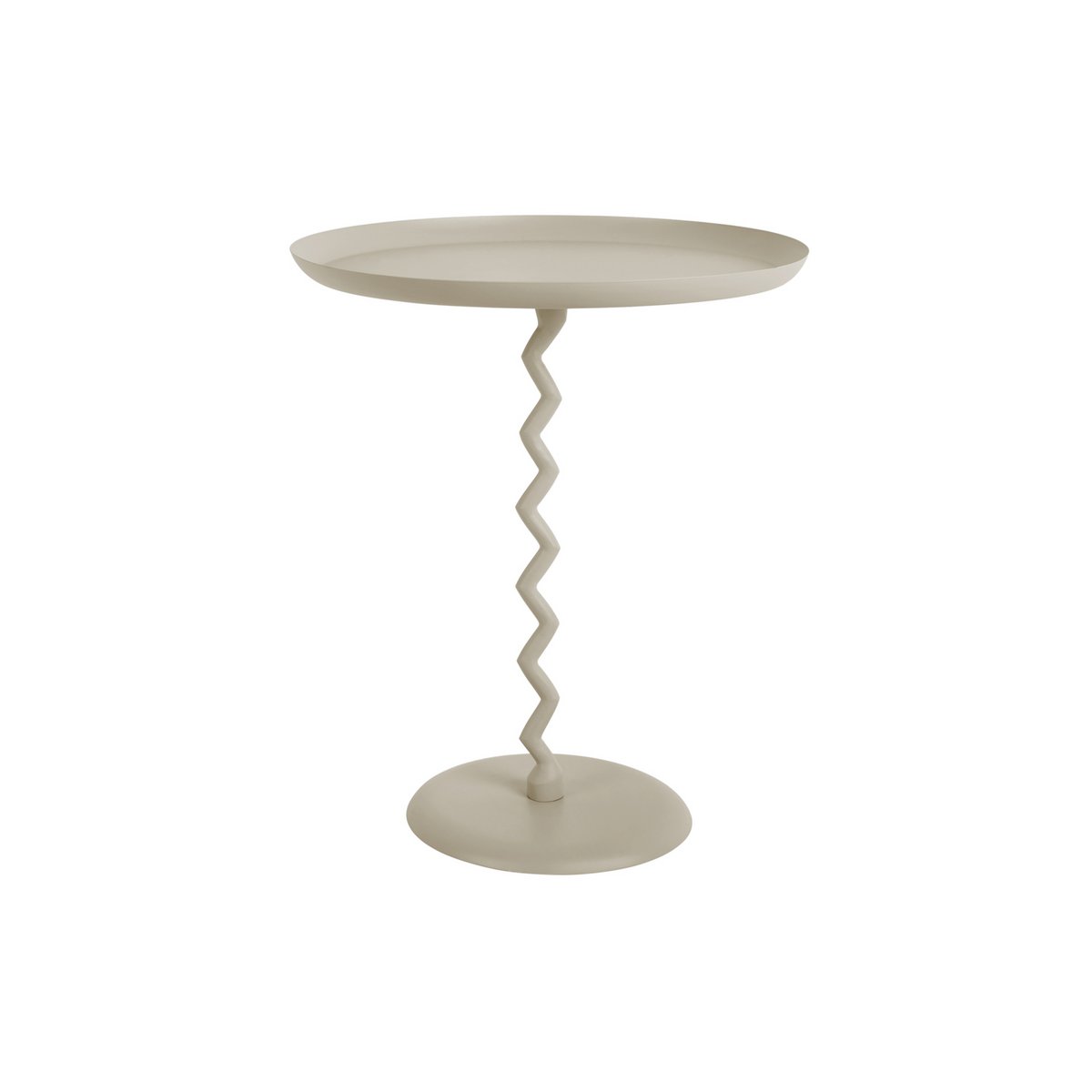 Zig Zag Bijzettafel Groot - Grijs - Bijzettafel - BUVV Home